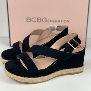 BCBGeneration Wedges Black